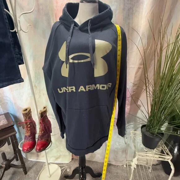 📌Under Armour Rival Fleece Cotton Blend Sport Style Hoodie 5XL/5TG/5EG - Picture 6 of 15